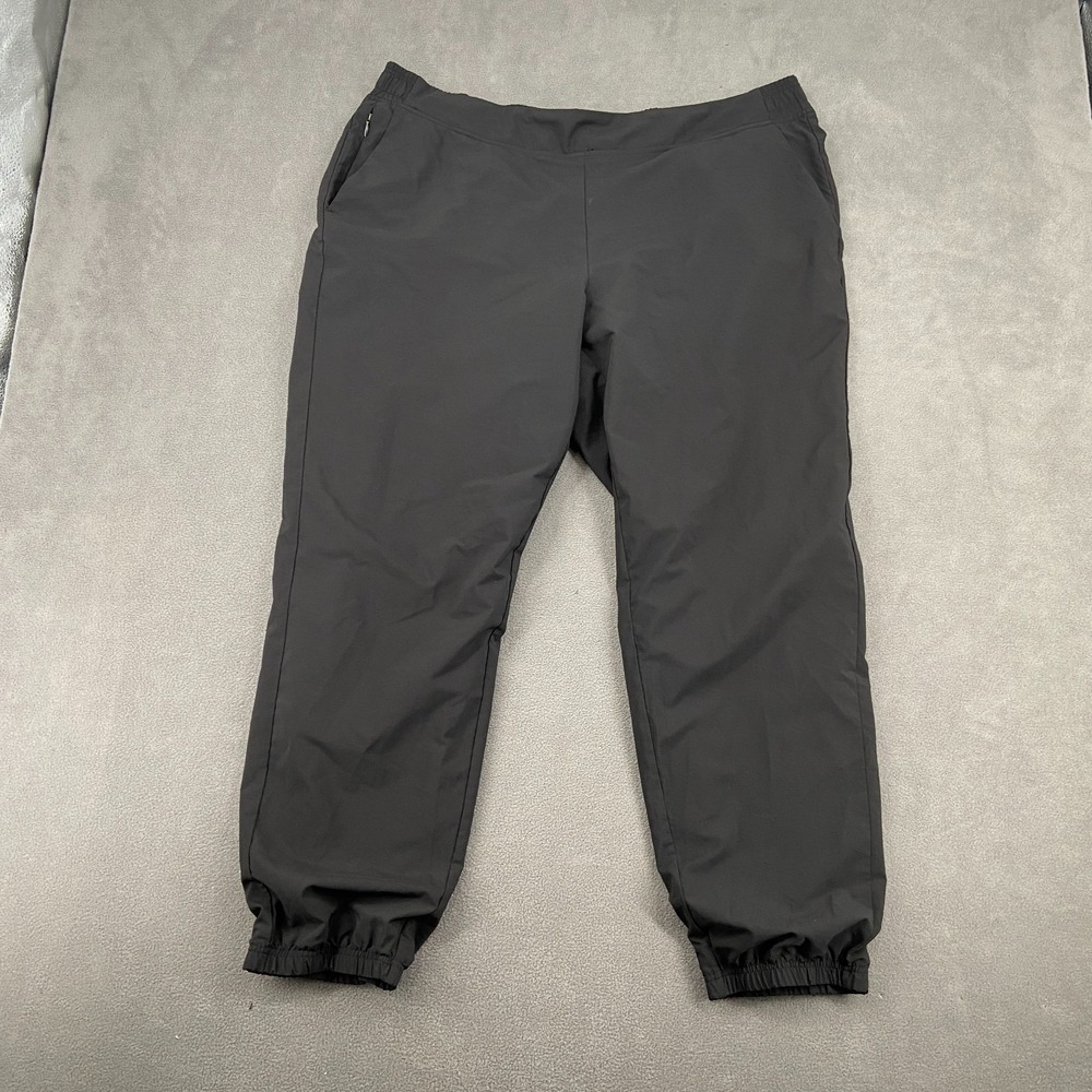 ZeroXposur Cannes Breezy Lined Jogger Pants Womens 2XL‎ Black Pull-On Athletic